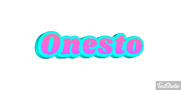 Onesto Effetto testo