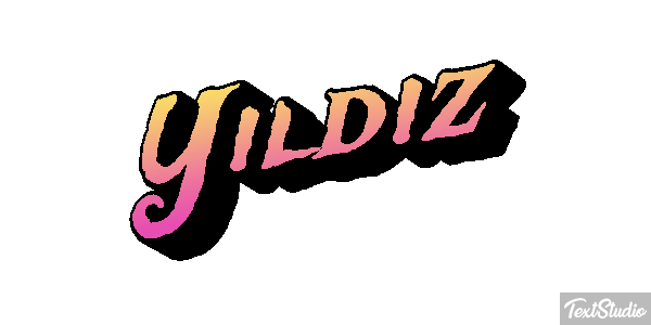 Yıldız Metin efekti