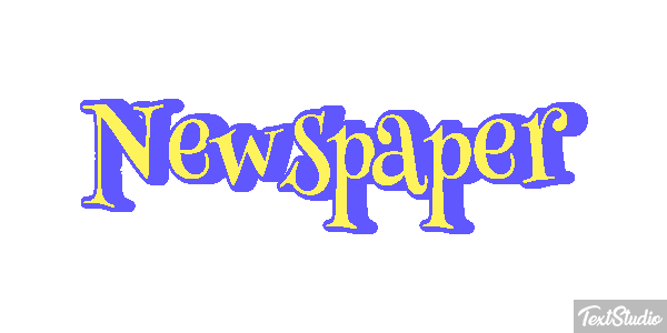 Newspaper Text effect