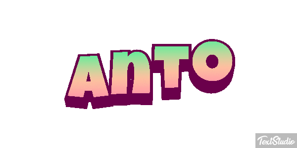Anto Text effect