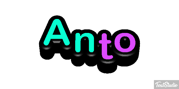 Anto Text effect