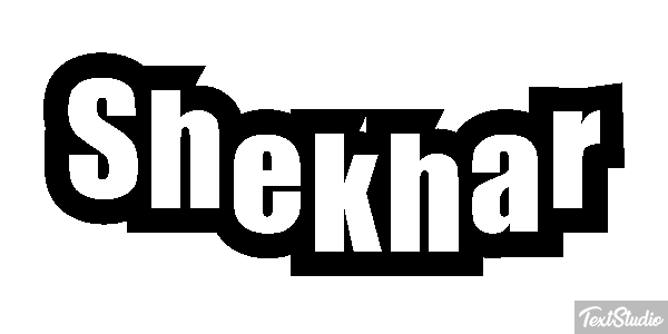 Shekhar Text effect