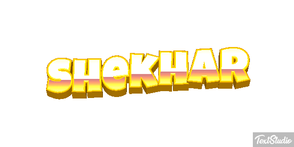 Shekhar Text effect