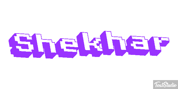 Shekhar Text effect