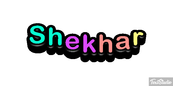 Shekhar Text effect