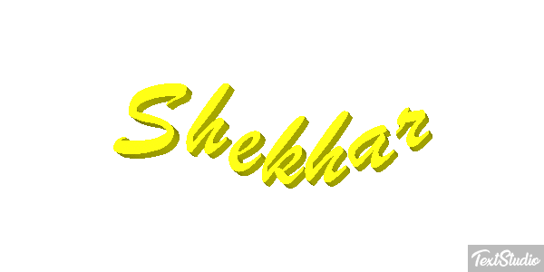 Shekhar Text effect