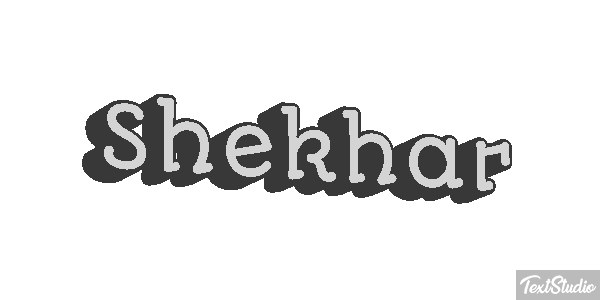 Shekhar Text effect