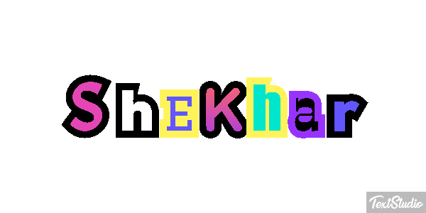 Shekhar Text effect