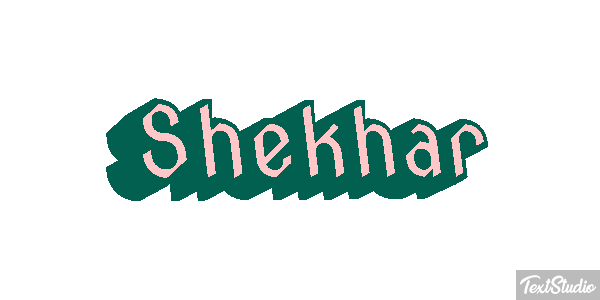 Shekhar Text effect