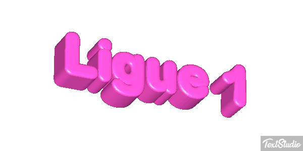 Ligue 1 Efecto de texto