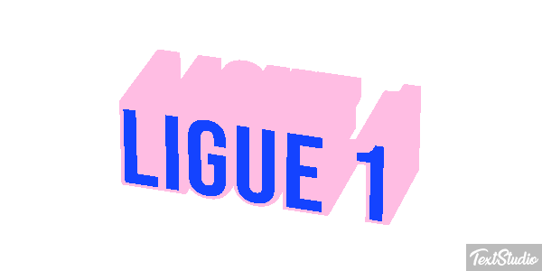 Ligue 1 Efecto de texto