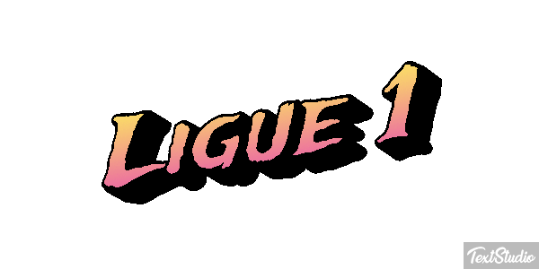 Ligue 1 Efecto de texto