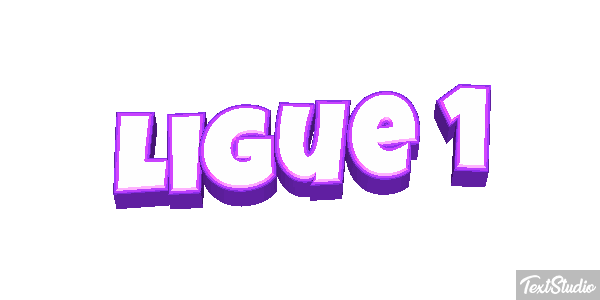 Ligue 1 Efecto de texto
