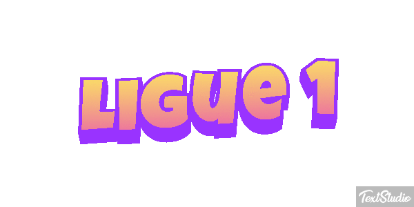 Ligue 1 Efecto de texto