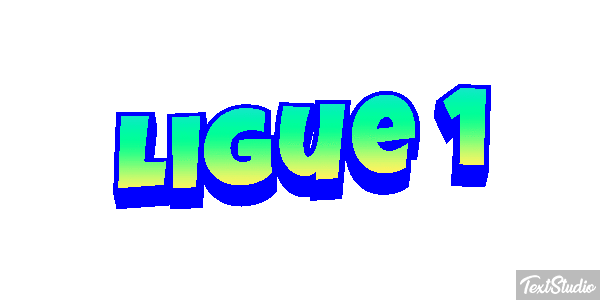 Ligue 1 Efecto de texto