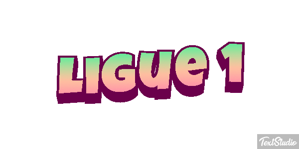 Ligue 1 Efecto de texto