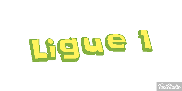 Ligue 1 Efecto de texto