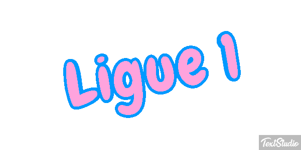 Ligue 1 Efecto de texto