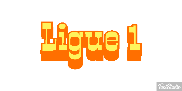 Ligue 1 Efecto de texto
