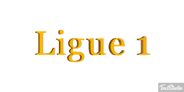 Ligue 1 Efecto de texto