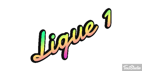 Ligue 1 Efecto de texto