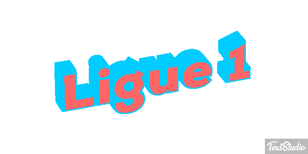 Ligue 1 Efecto de texto