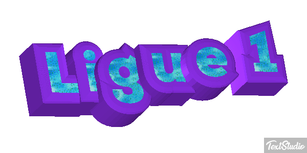 Ligue 1 Efecto de texto