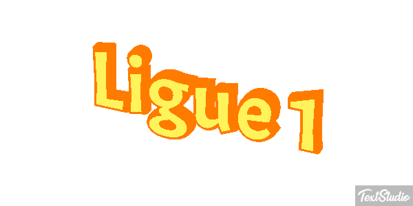 Ligue 1 Efecto de texto