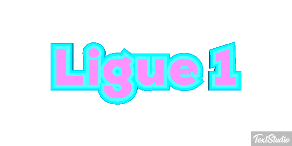 Ligue 1 Efecto de texto