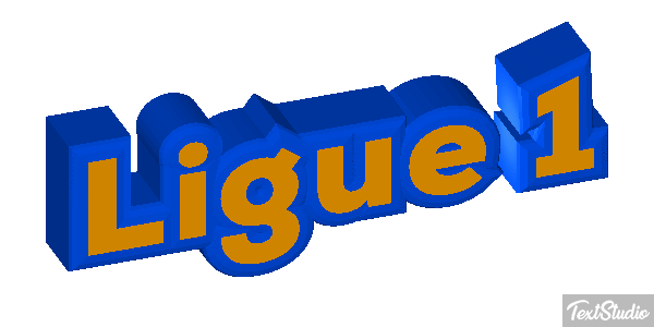 Ligue 1 Efecto de texto