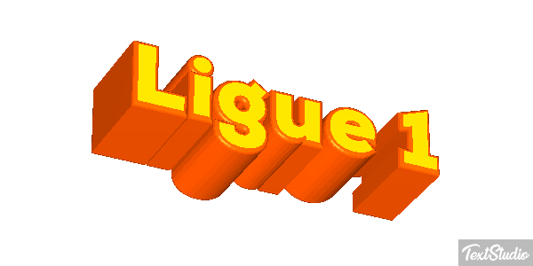 Ligue 1 Efecto de texto