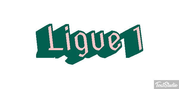 Ligue 1 Efecto de texto