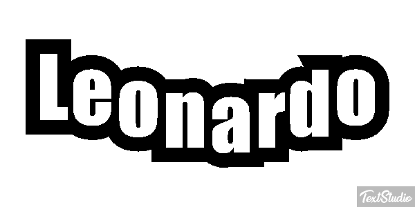 Leonardo Efekt tekstowy