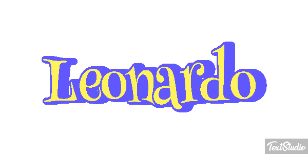 Leonardo Efekt tekstowy