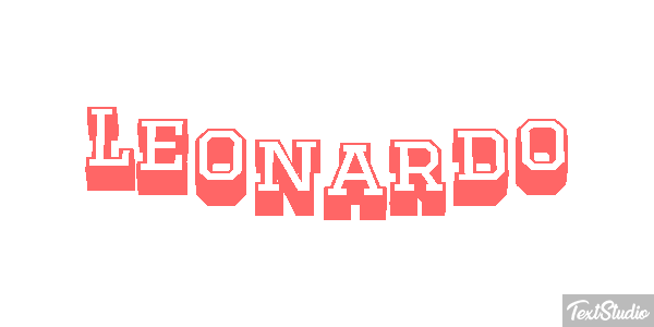 Leonardo Efekt tekstowy