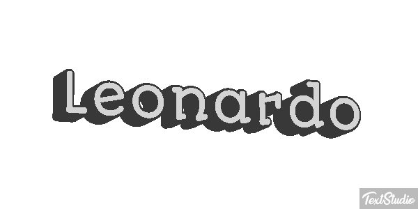 Leonardo Efekt tekstowy
