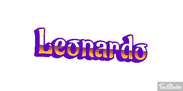 Leonardo Efekt tekstowy