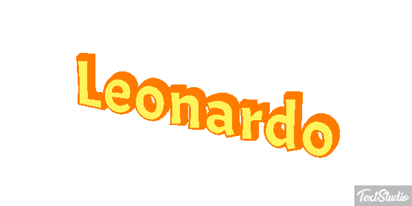 Leonardo Efekt tekstowy