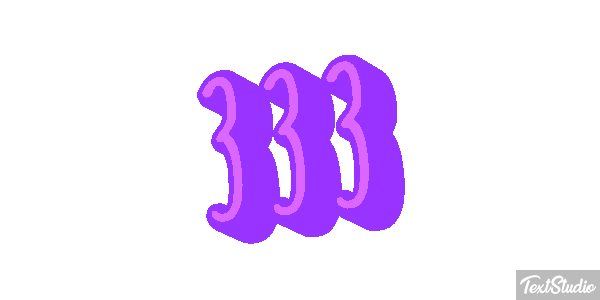 333 テキスト効果