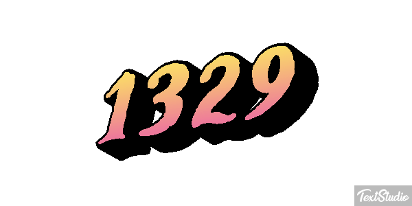 1329 Efekt tekstowy