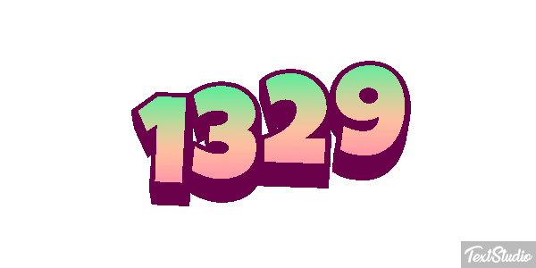 1329 Efekt tekstowy
