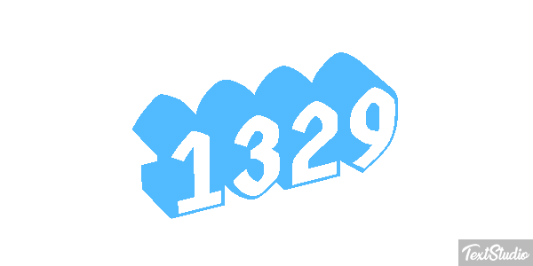 1329 Efekt tekstowy