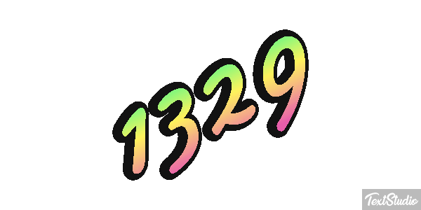 1329 Efekt tekstowy