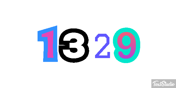 1329 Efekt tekstowy
