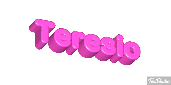 Teresio Efecto de texto