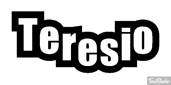 Teresio Efecto de texto