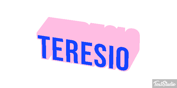 Teresio Efecto de texto