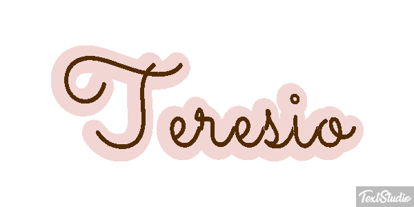 Teresio Efecto de texto