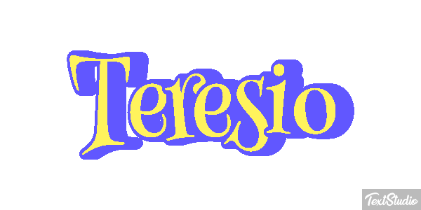 Teresio Efecto de texto