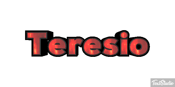 Teresio Efecto de texto